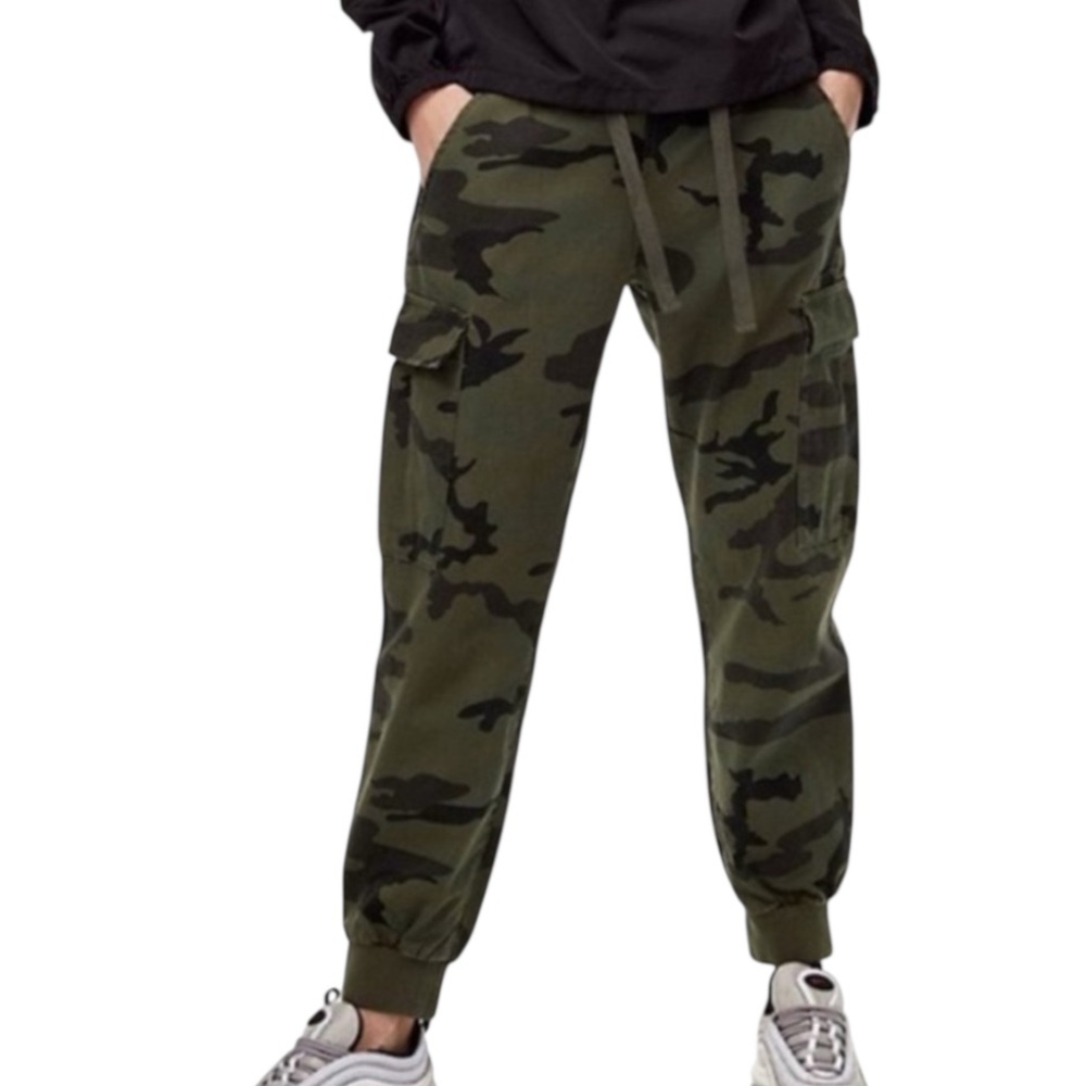 TNA Aritzia Twin Falls Camouflage Cargo Pants Sz S